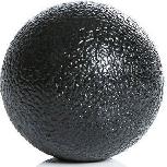 Masažinis kamuoliukas Gymstick Squeeze Ball 61059, juodas, 6 cm