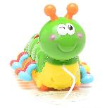 Lavinimo žaislas PlayGo Giggle Caterpillar, įvairių spalvų