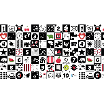 Žaidimų kilimėlis Bocioland Honeycomb, 200 cm x 150 cm
