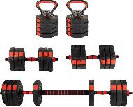 Svarmenų rinkinys EB FIT Dumbbell Set, 20 kg