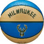 Krepšinio kamuolys, krepšiniui Wilson NBA Team City Edition Milwaukee Bucks