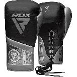 Bokso pirštinės RDX Mark Pro Fight Tri Korta 1, sidabro, 8 oz