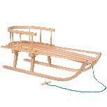 Medinės rogės Springos Wooden, medžio, 90 cm x 35 cm