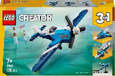 Konstruktorius LEGO® Creator 3in1 Orlaivis: lenktyninis lėktuvas 31160, 178 vnt.