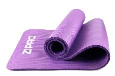 Kilimėlis fitnesui ir jogai Zipro Training Mat NBR, violetinė, 180 cm x 60 cm x 1 cm