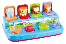 Lavinimo žaislas PlayGo Hide & Pop, 6.5 cm, įvairių spalvų