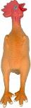 Žaislas šuniui Duvo Squeaky Chicken, 47 cm, rudas, L
