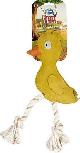 Žaislas šuniui Duvo Farm Friends Darcy Duck, 40 cm, geltonas