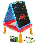 Žaidimų stalas Lean Toys Talanted Painter LT9407, 29 cm, įvairių spalvų, 31 vnt.