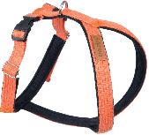 Petnešos šunims Amiplay Cotton Grand Soft, oranžinė, 590 - 750 mm, 59-75