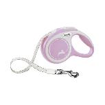 Automatinis pavadėlis Flexi Comfort, rožinis, 1 - 5 m