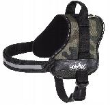 Reguliuojamos petnešos šunims Hobbydog Julletta, ruda/žalia, 730 - 970 mm x 220 mm, XXL