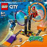 Konstruktorius LEGO City Besisukantis kaskadininkų iššūkis 60360