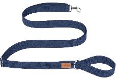 Pavadėlis Amiplay Cotton Easy Fix, mėlynas, 1.6-3m x 2.5cm