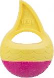 Žaislas šuniui Trixie Aqua Toy Shark Fin 33451, 18 cm, geltonas/rožinis