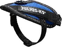 Reguliuojamos petnešos šunims Beeztees Power, mėlyna, 290 - 360 mm x 30 mm, 3XS