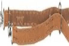 Reguliuojamas pavadėlis Trixie Rustic Heartbeat 19012, rudas, 2 m x 20 mm, M-L