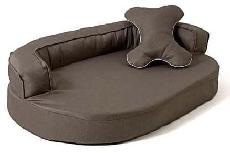 Gyvūno guolis Go Gift Oval DLZGGFDSU0074, rudas, 100 cm x 65 cm