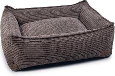 Gyvūno guolis Beeztees Ribbed 11365477, rudas, 95 x 80 cm