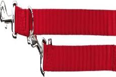 Reguliuojamas pavadėlis Trixie Premium 20063, raudonas, 2 m x 25 mm, L-XL