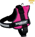Petnešos šunims Trixie Julius-K9, purpurinė (magenta), 580 - 760 mm x 40 mm, M/L