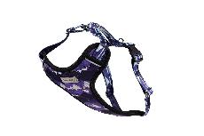 Reguliuojamos petnešos šunims Amiplay Discovery BeNature, violetinė, 700 - 1050 mm x 25 mm, XXL
