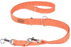 Pavadėlis Amiplay Cotton, oranžinis, 1-2m x 2cm
