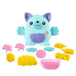 Lavinimo žaislas, meška Fisher Price Pets Mix & Match, mėlyna, 17 vnt.