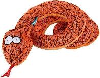 Žaislas šuniui Coockoo Reggie, 150 cm, oranžinis