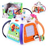 Interaktyvi piramidė, miškas Hola Activity, 25 cm, įvairių spalvų