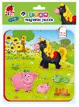 Magnetinė dėlionė Roter Kafer Foam Magnetic 08, 0.4 cm, įvairių spalvų, 16 vnt.