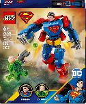 Konstruktorius LEGO® Batman Supermeno robotas prieš Leksą Liutorį 76302, 120 vnt.