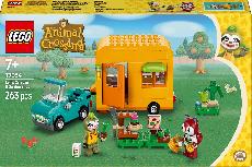Konstruktorius LEGO® Animal Crossing Leif furgonas ir sodo prekių parduotuvė 77054, 263 vnt.