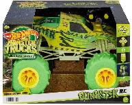 RC vilkikas Mattel Hot Wheels Monster Trucks Gunkster Glow In The Dark