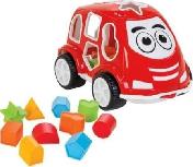 Lavinimo žaislas Artyk Car Sorter, įvairių spalvų