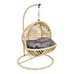 Gyvūno guolis Kalune Design Cat Swing Chair, kreminė, 45 cm x 45 cm