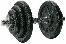 Svorių ir grifų rinkinys Tunturi Dumbbell Set, 20 kg