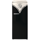 Šaldytuvas šaldiklis viršuje Gorenje Retro OBRB615DBK
