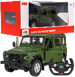 RC automobilis Rastar Land Rover Defender, 28 cm, 1:14