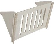 Šieno laikiklis graužikų narvams Zolux Wooden Rack, 21 cm x 14 cm x 12 cm