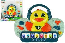 Vaikiškas pianinas, antis Lean Toys Music Interest