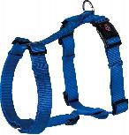 Petnešos šunims Trixie Premium, mėlyna, 750 - 1000 mm x 25 mm, L/XL