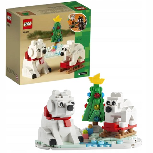 Konstruktorius LEGO® Wintertime Polar Bears 40571, 312 vnt.