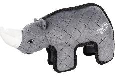 Žaislas šuniui Flamingo Strong Stuff Rhino 514947, 32 cm, pilkas
