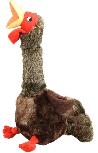 Žaislas šuniui Kong Shakers Honkers Turkey 520486, 28 cm, rudas, L