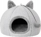 Guolis-namelis gyvūnui Doggy Kitty Head KITPOP2, pilka, 40 cm x 40 cm
