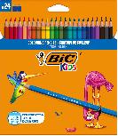 Spalvotieji pieštukai Bic, 937518, 24 vnt.