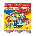Spalvotieji pieštukai Colorino, 51705PTR, 24 vnt.