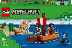 Konstruktorius LEGO® Minecraft Kelionė piratų laivu 21259