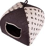 Guolis-namelis gyvūnui Hobbydog Igloo R3, ruda/smėlio, 49 cm x 49 cm